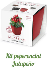 Kit peperoncini Jalapeño.