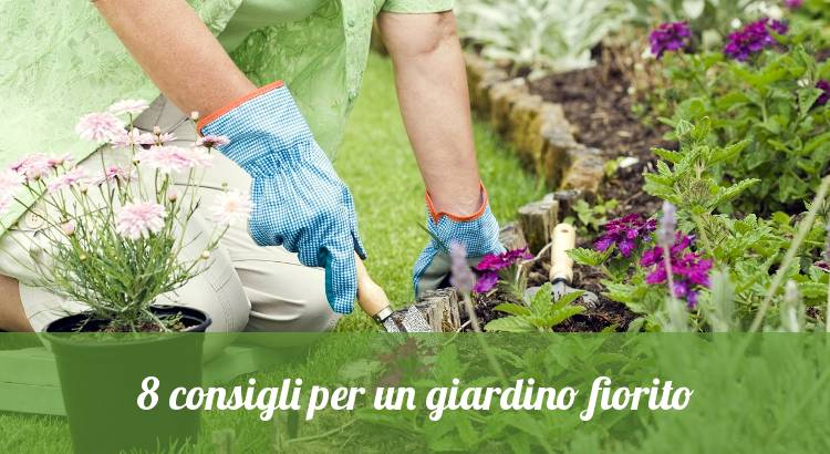 Consigli per piantare un giardino con fiori.